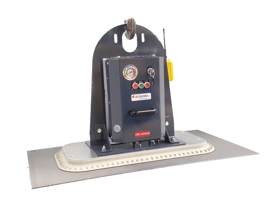 Palonnier à ventouse Serema autonome sur batterie